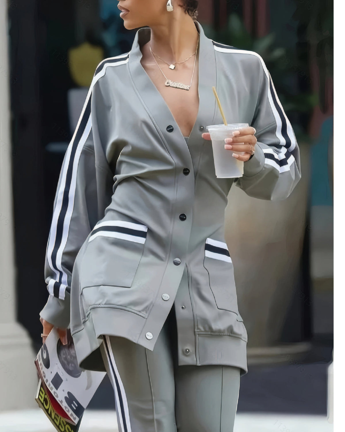 Women's Stretch Blazer and Pant Set