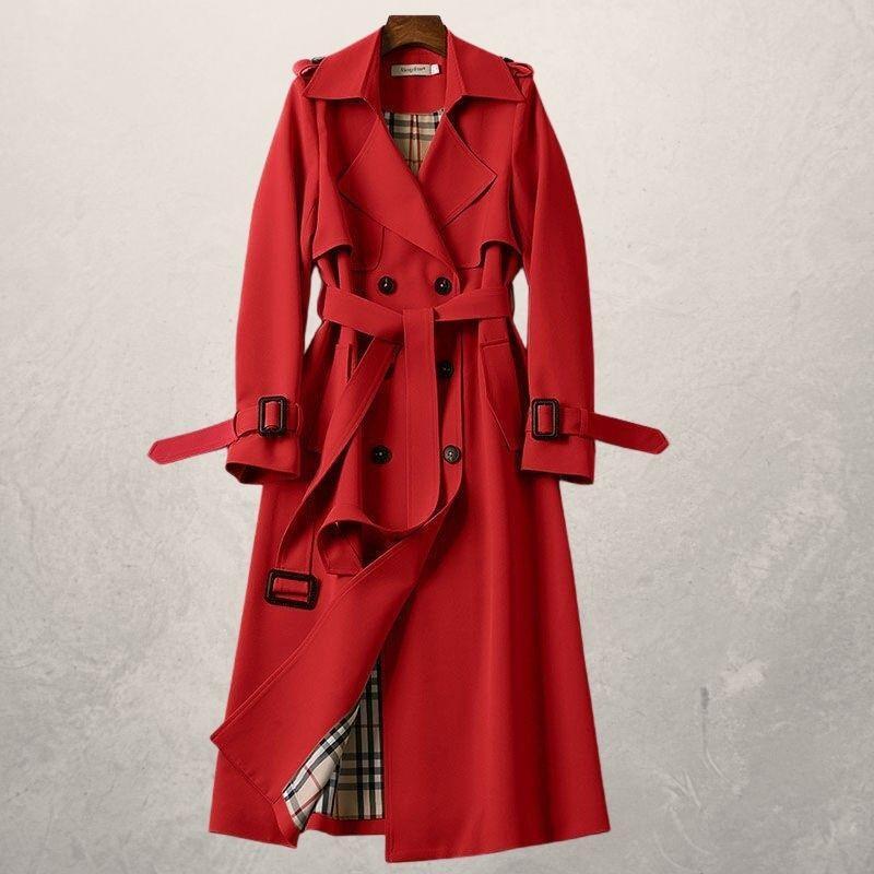 Women's Double Breasted Trench Coat
