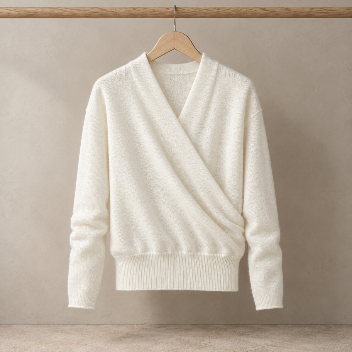 Unisex Merino Wool Wrap Sweater