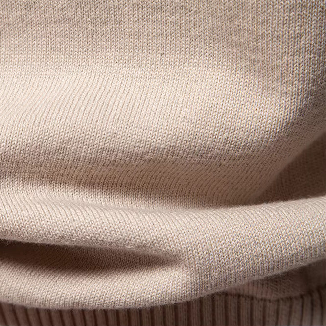 Men's Cotton Grid-Knit Sweater