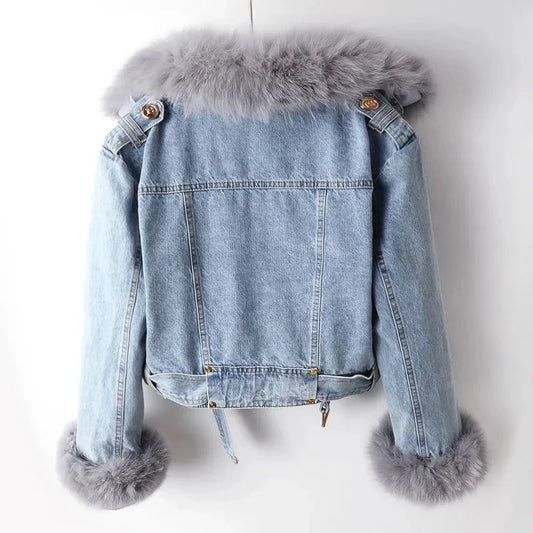 Women's Vegan Fur Jacket
