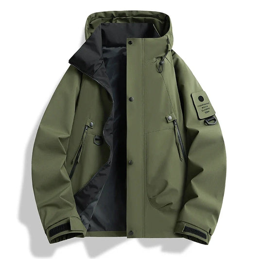 Men's Water-Resistant Tech Shell Jacket
