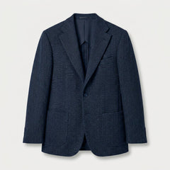 Men's Wool-Blend Herringbone Two-Button Blazer