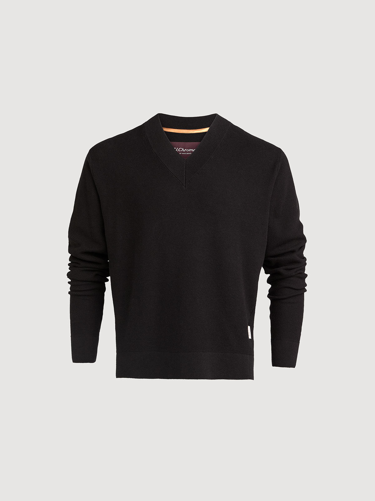 Men's Cashmere-Cotton V-Neck Sweater