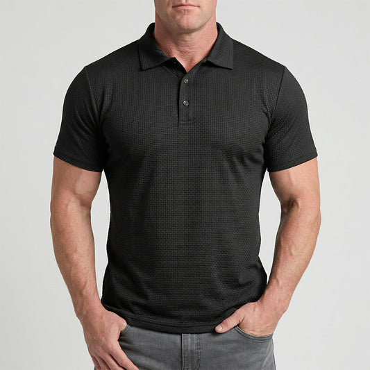 Men's Stretch Athletic-Fit Polo Shirt