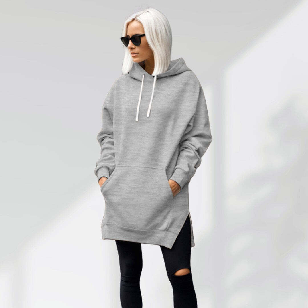 Women's Oversized Cotton Hoodie Dress