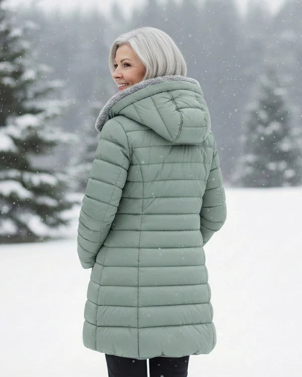 Unisex Fleece-Lined Quilted Coat