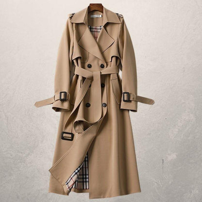 Women's Double Breasted Trench Coat