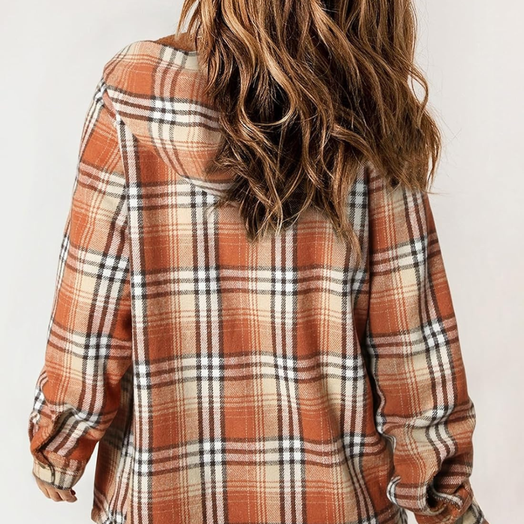 Unisex Teddy Bear Flannel Jacket
