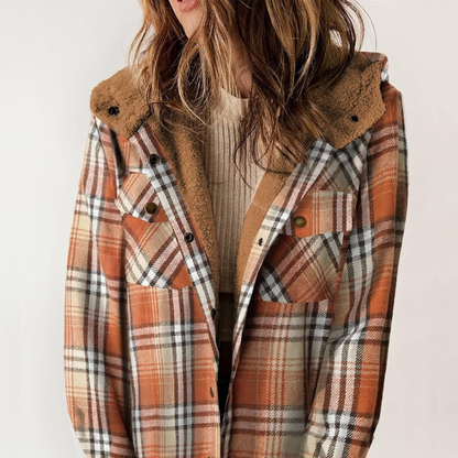 Unisex Teddy Bear Flannel Jacket