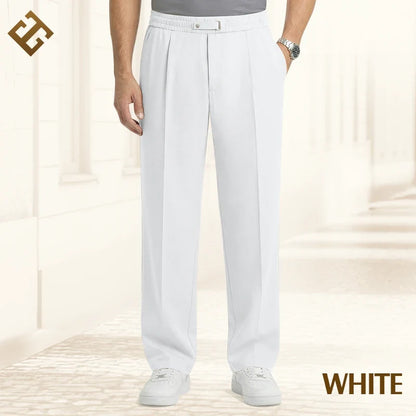 Men's Pull-On Straight-Leg Comfort Pants