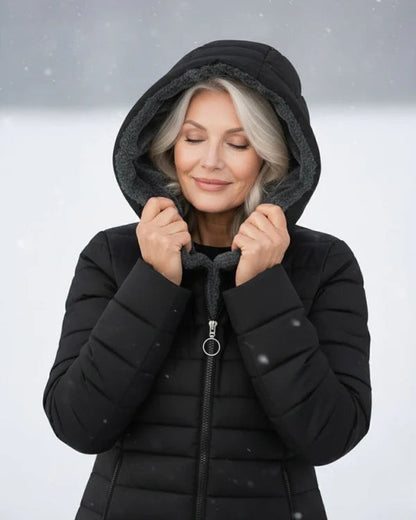 Unisex Fleece-Lined Quilted Coat