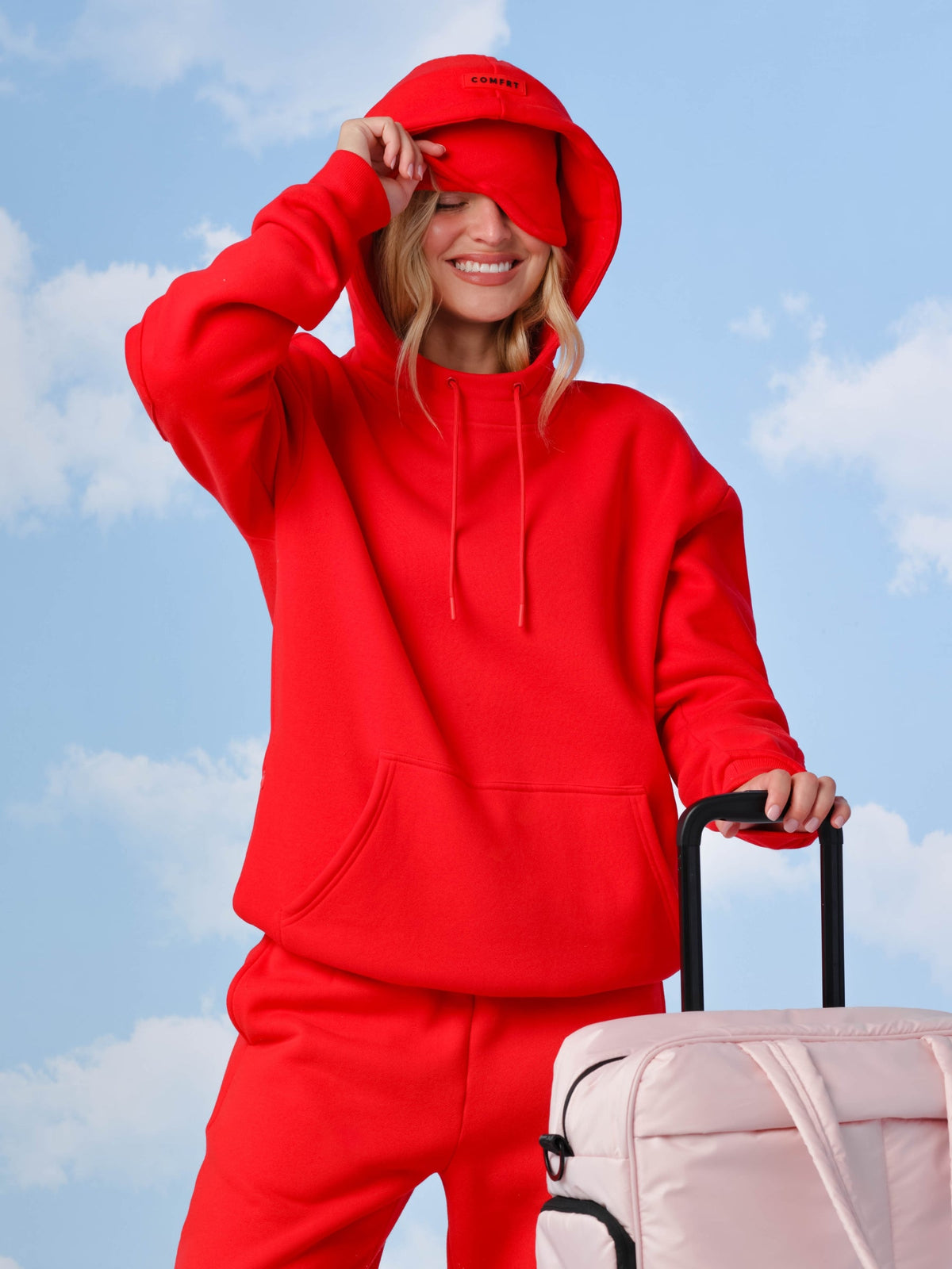 Unisex Heavyweight Fleece Travel Hoodie