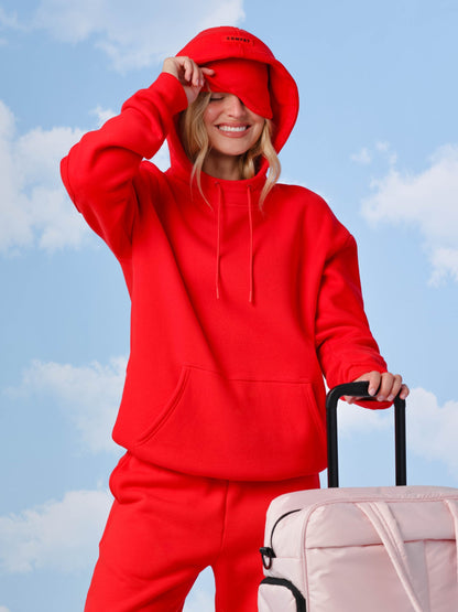 Unisex Heavyweight Fleece Travel Hoodie