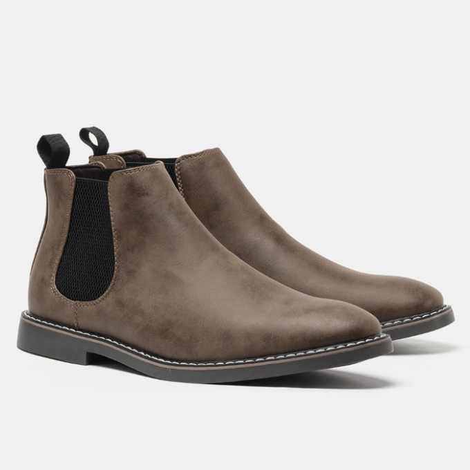 Men's Leather Chelsea Boots