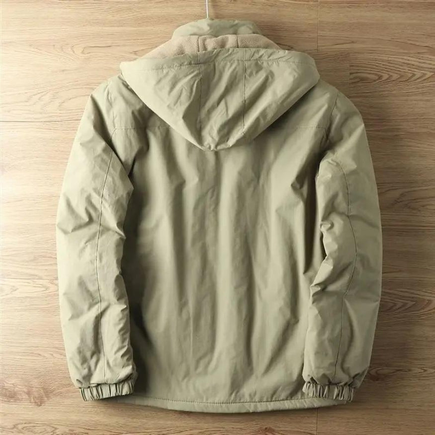Men's Insulated Fleece-Lined Coat