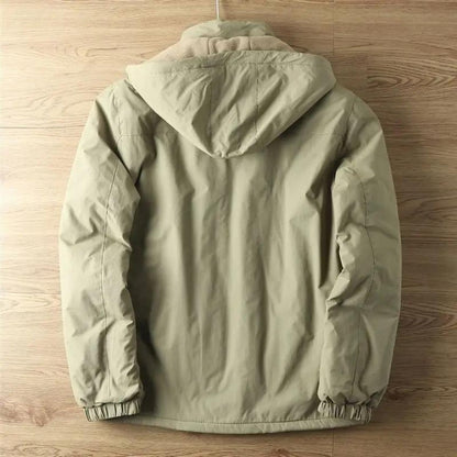 Men's Insulated Fleece-Lined Coat