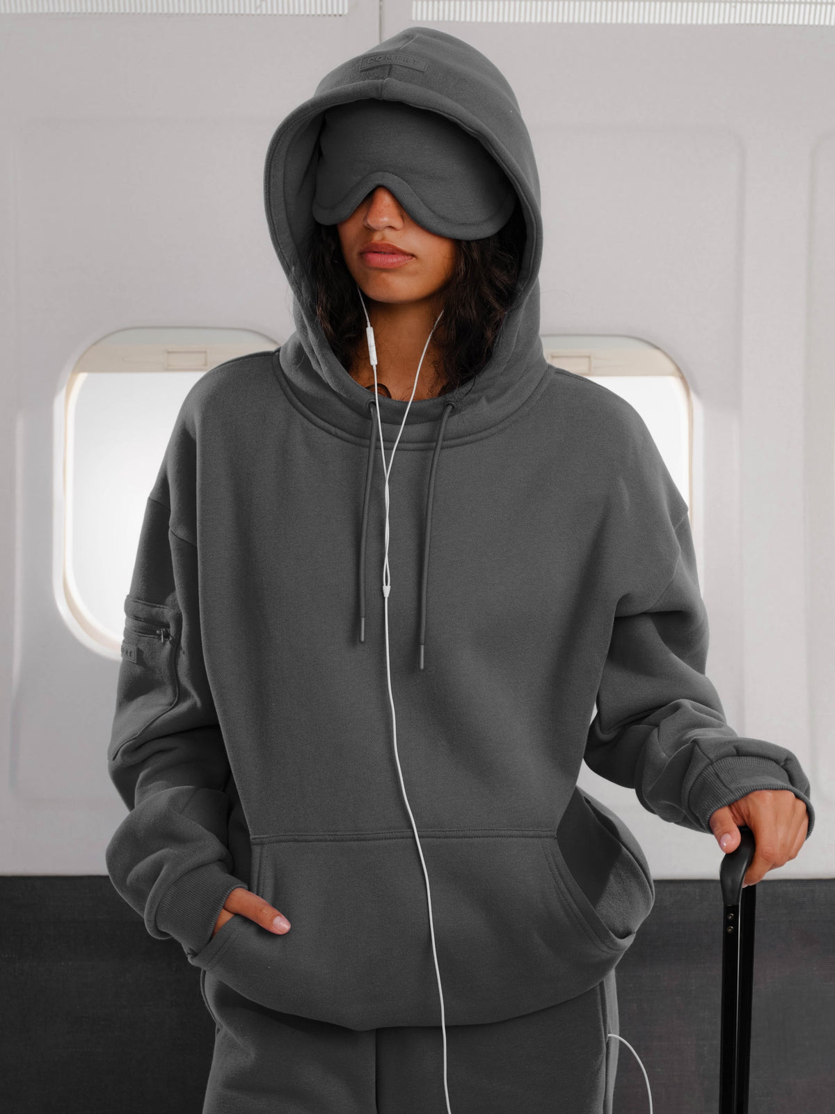 Unisex Heavyweight Fleece Travel Hoodie