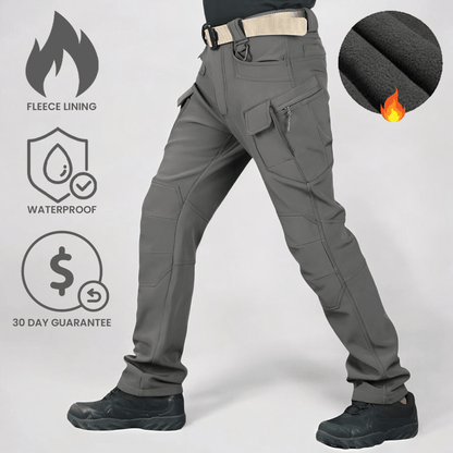 Men's Fleece Lined Waterproof Utility Trousers