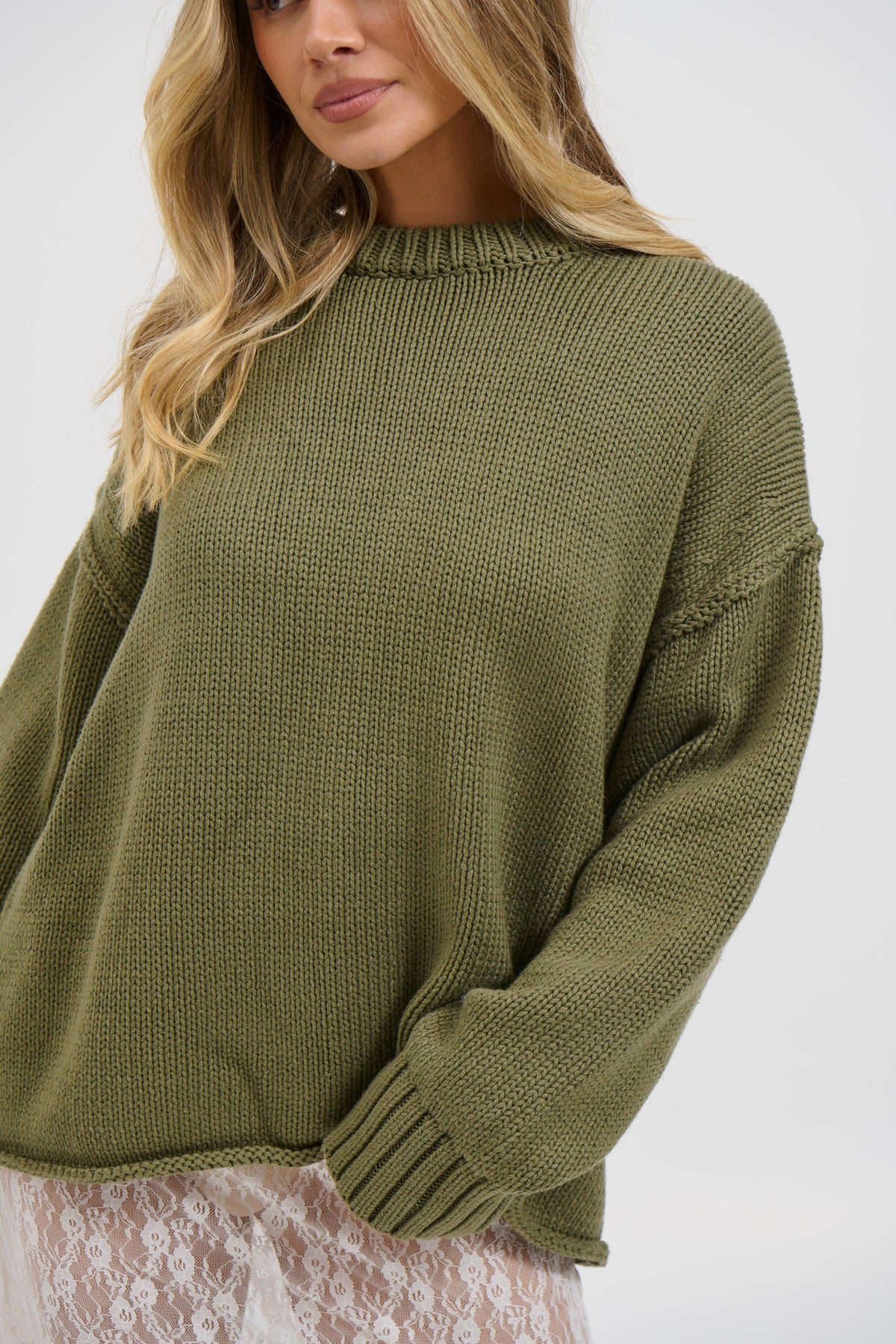 Women's Cotton Knit Jumper