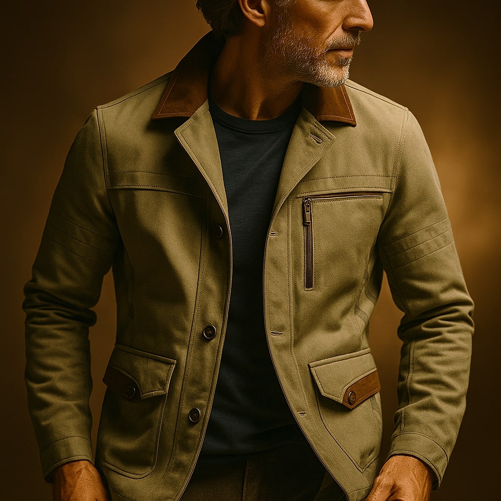 Men's Cotton Twill Field Jacket