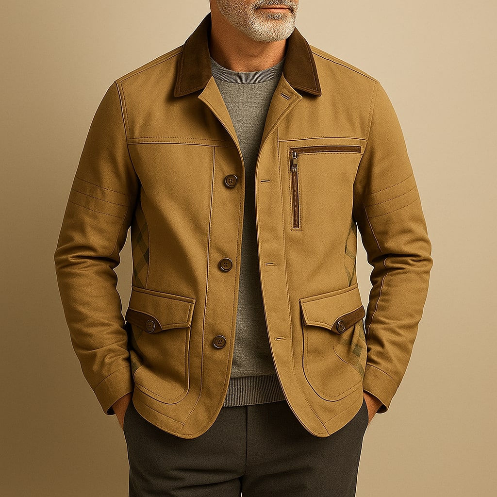 Men's Cotton Twill Field Jacket
