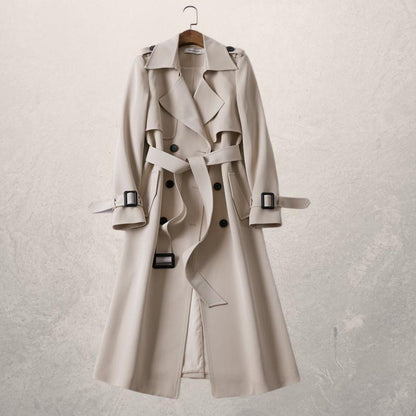 Women's Double Breasted Trench Coat