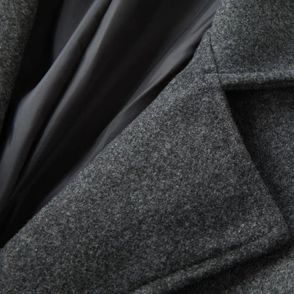 Men's Double-Breasted Classic Coat