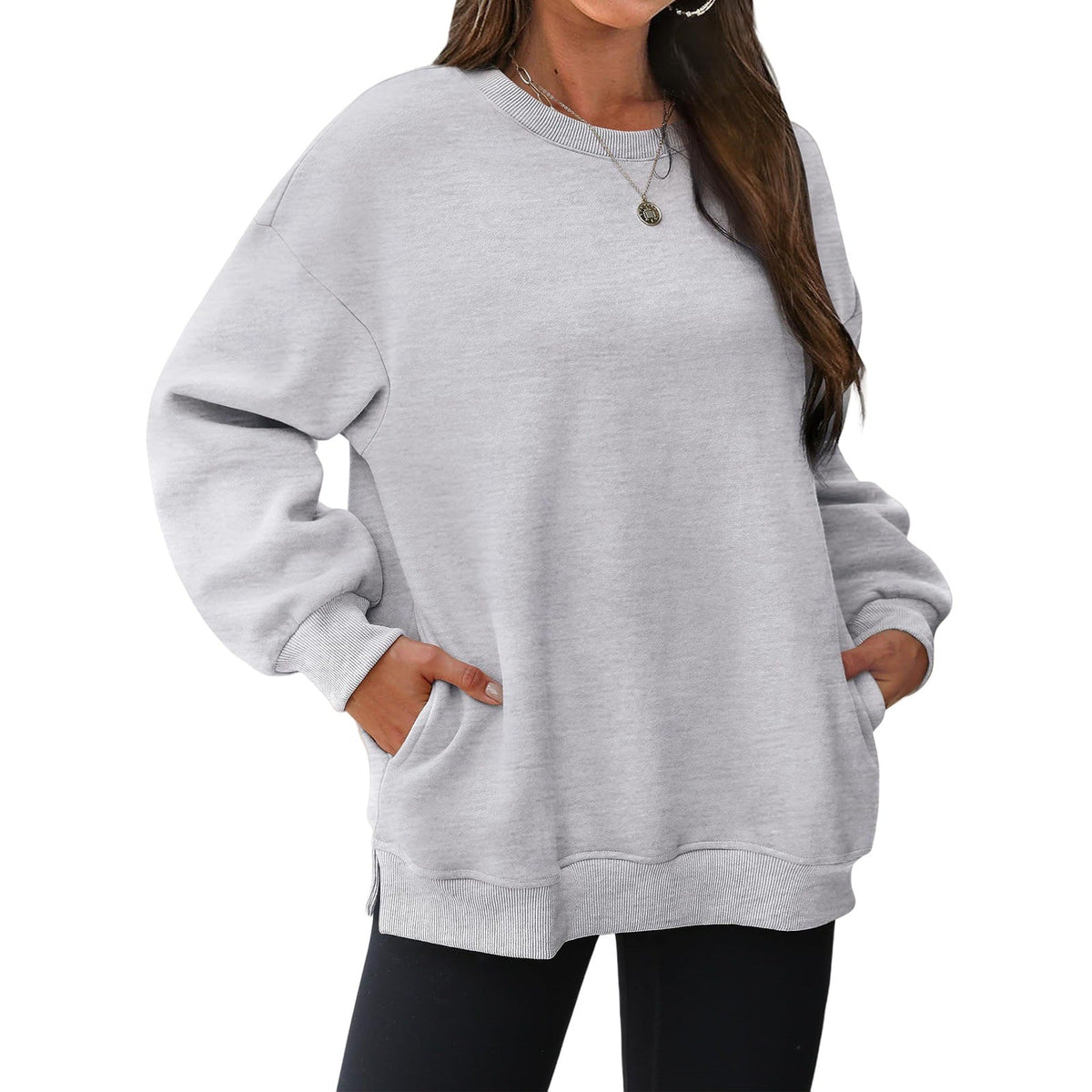 Women's Fleece-Lined Thickened Sweatshirt