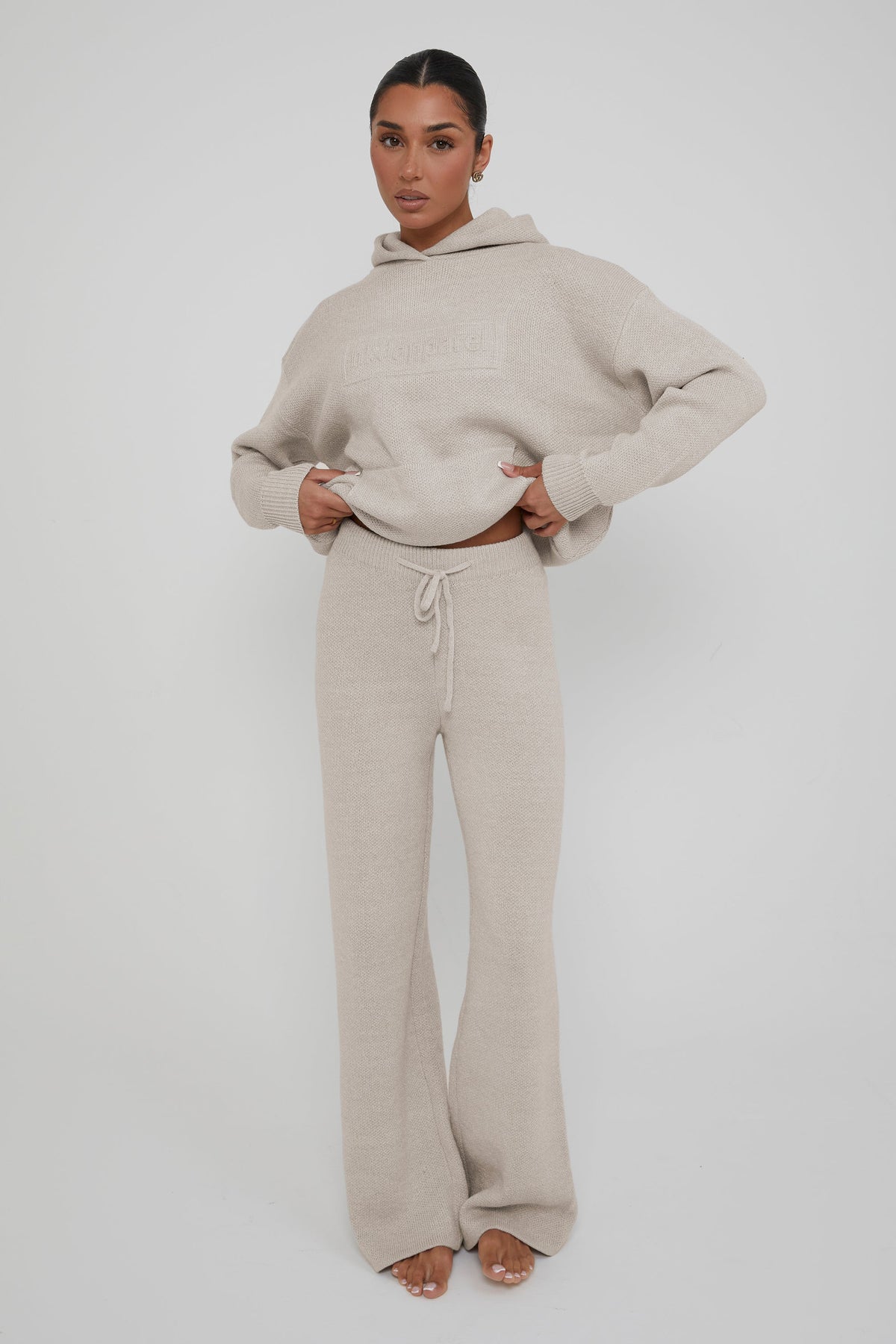 Women's Honeycomb Knit Hoodie