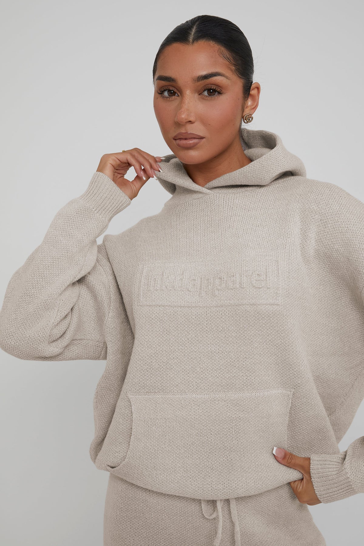 Women's Honeycomb Knit Hoodie