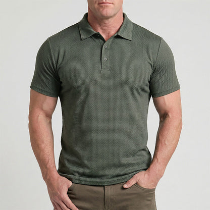 Men's Stretch Athletic-Fit Polo Shirt