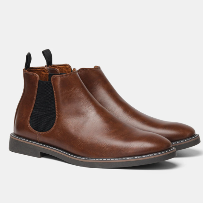 Men's Leather Chelsea Boots