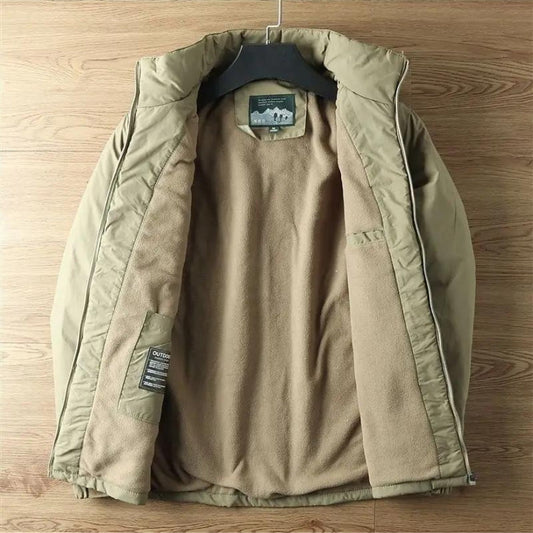Men's Insulated Fleece-Lined Coat