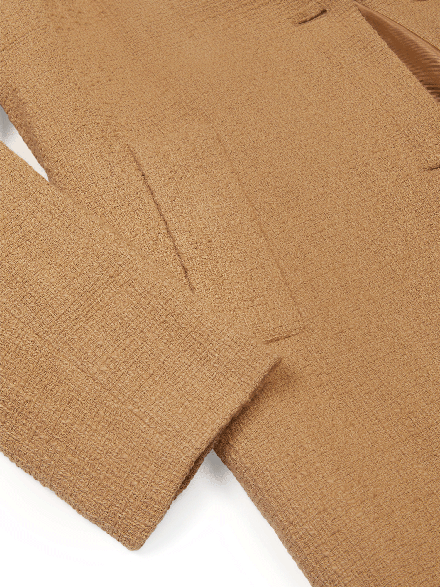 Men's Vegan Wool Structured Coat