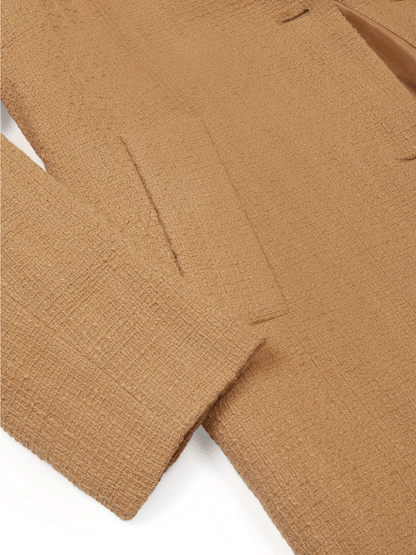 Men's Vegan Wool Structured Coat