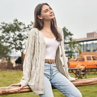 Women's Midi-Length Knit Sweater
