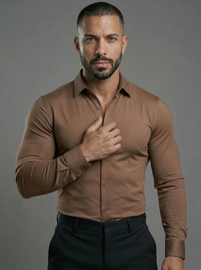 Men's Stretch Fit Dress Shirt