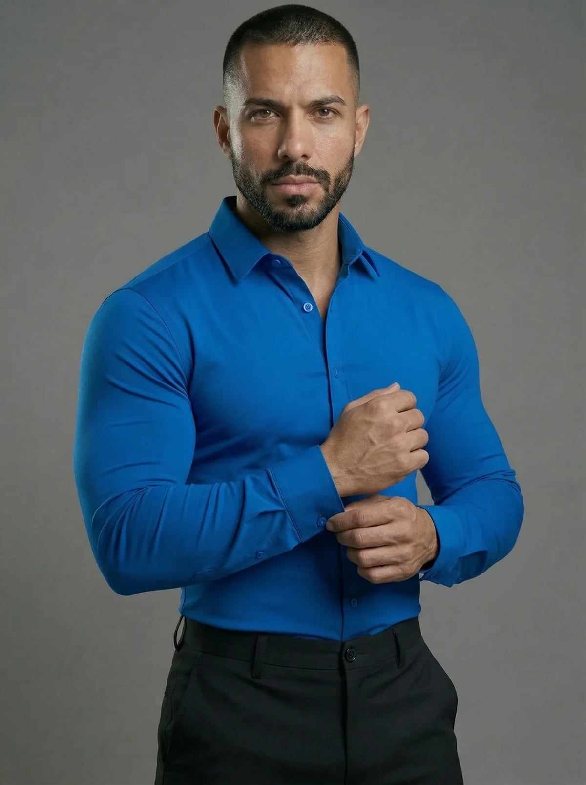 Men's Stretch Fit Dress Shirt