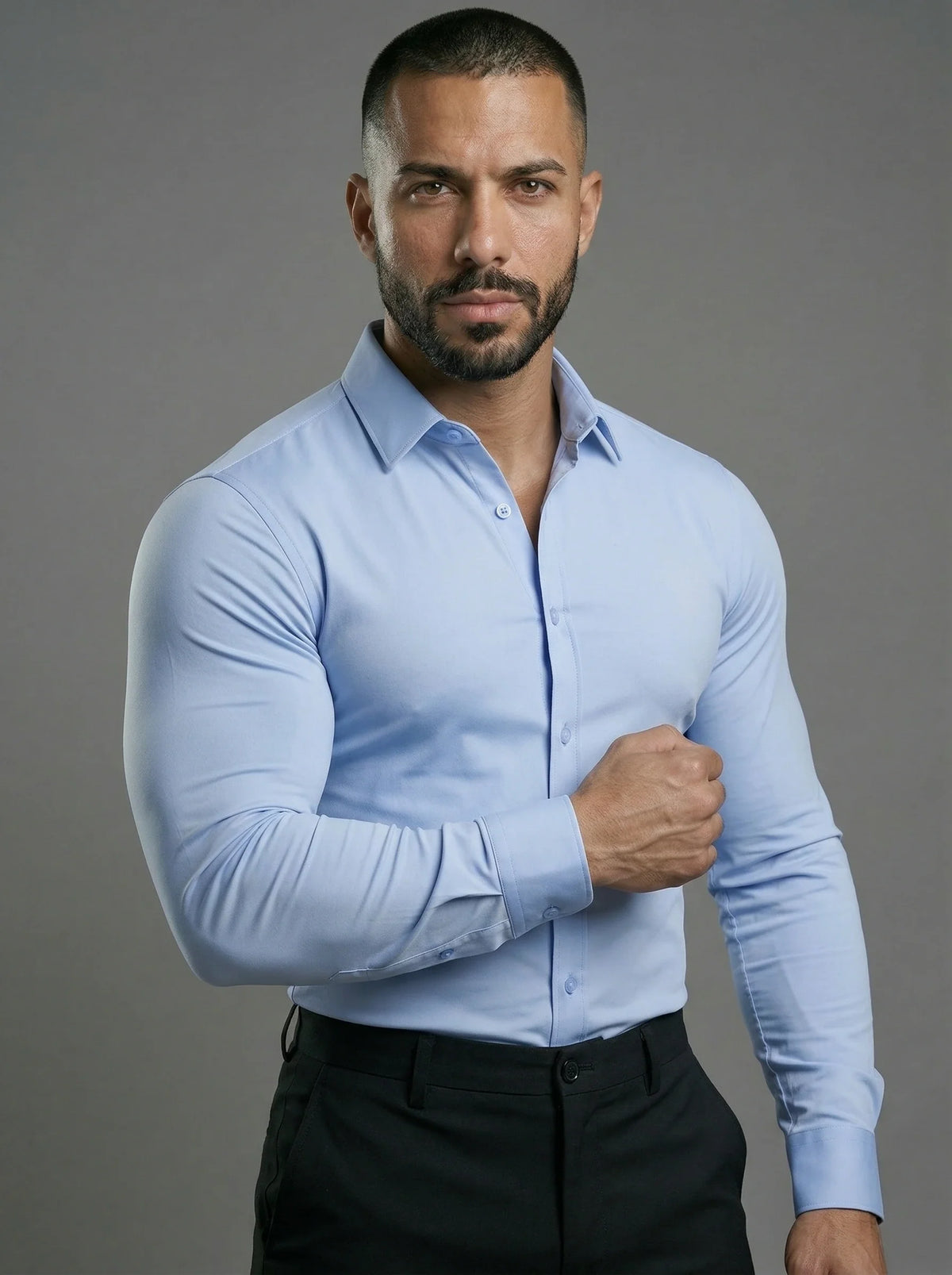 Men's Stretch Fit Dress Shirt