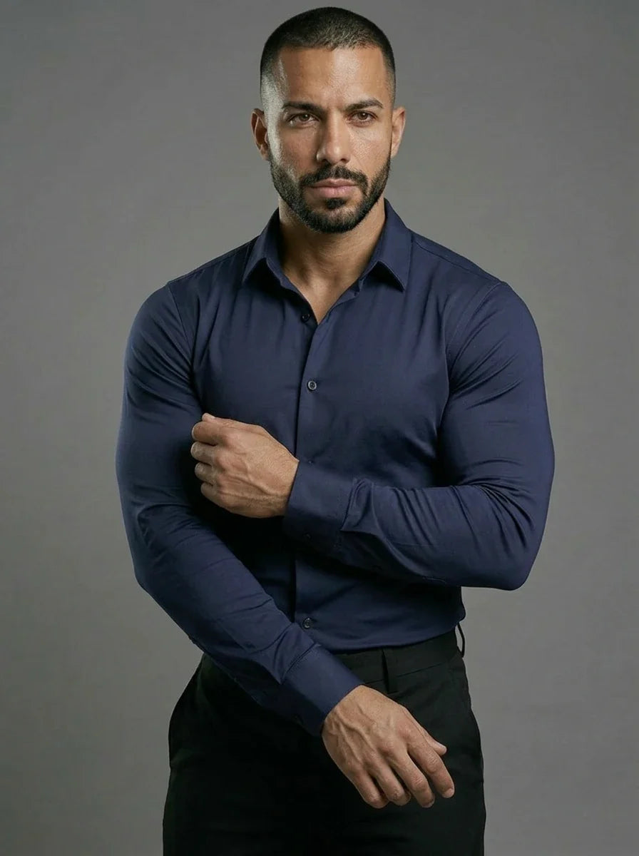Men's Stretch Fit Dress Shirt