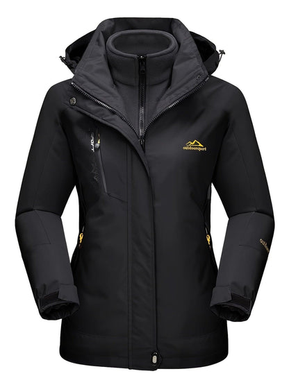 Women's 3-in-1 Waterproof Jacket