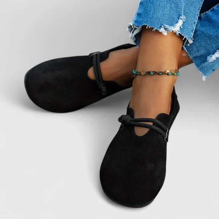 Women's Lace-Up Comfort Loafers – Cushioned Sole, view 2