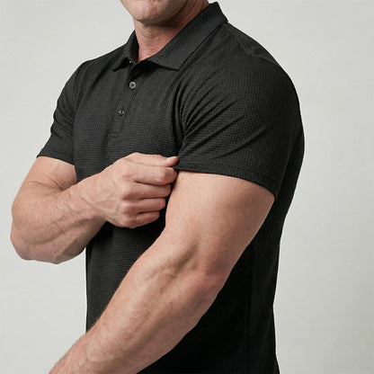 Men's Stretch Athletic-Fit Polo Shirt
