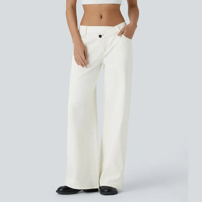Women's Low Rise Baggy Wide Leg Jeans