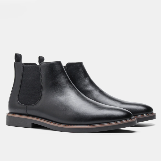 Men's Leather Chelsea Boots