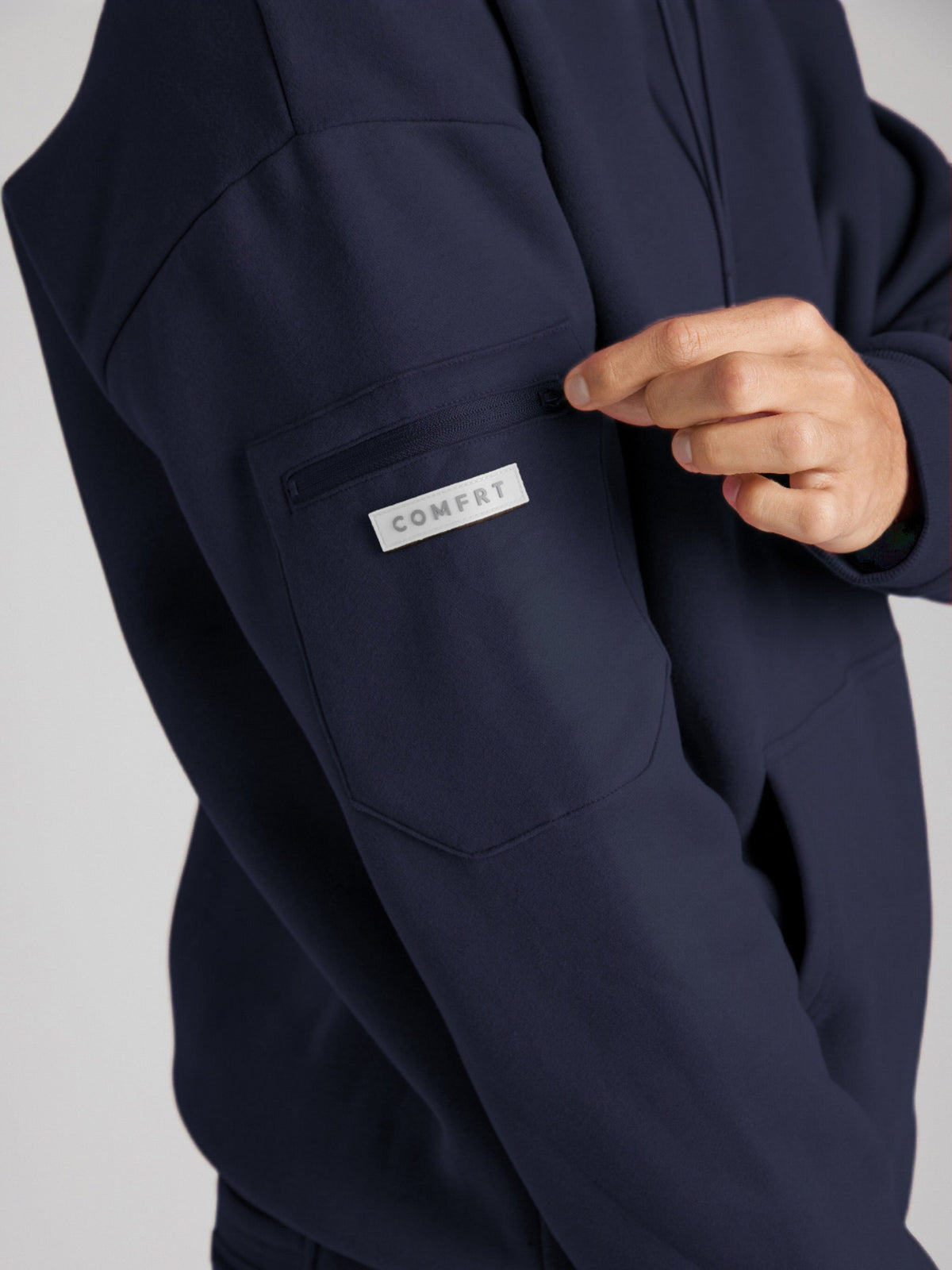 Unisex Heavyweight Fleece Travel Hoodie