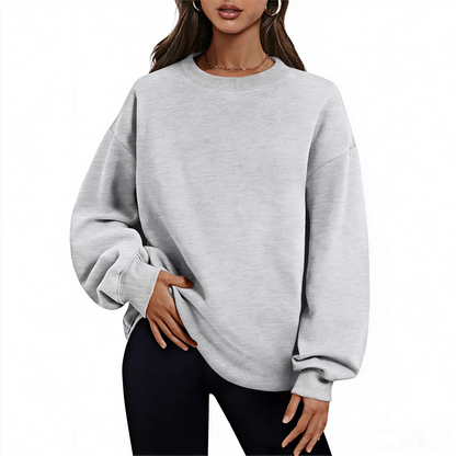 Women's Fleece-Lined Thickened Sweatshirt