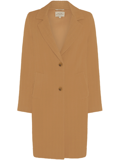 Men's Vegan Wool Structured Coat