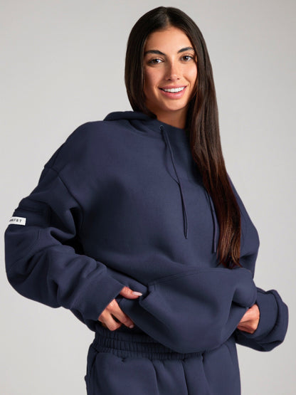 Unisex Heavyweight Fleece Travel Hoodie